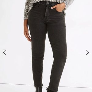 Madewell brand new Perfect Vintage jeans in black size 24 petite
